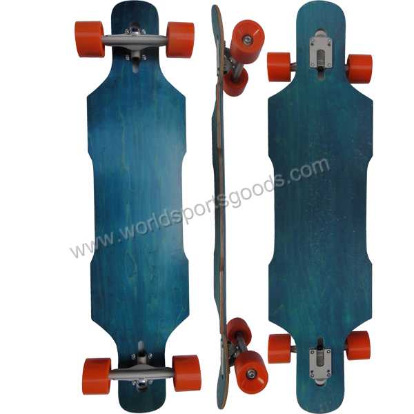 High Quality Original Longboard Skateboard with Special Cut Griptape