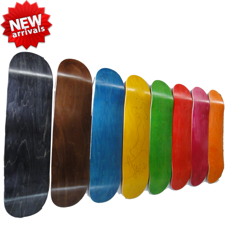 Latest Canadian Maple Cheap Blank Professional Manufacturer Skateboard Deck