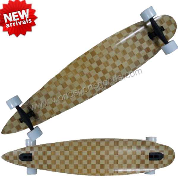 Customized 39'' Twin Tip Longboard Long Skate Board