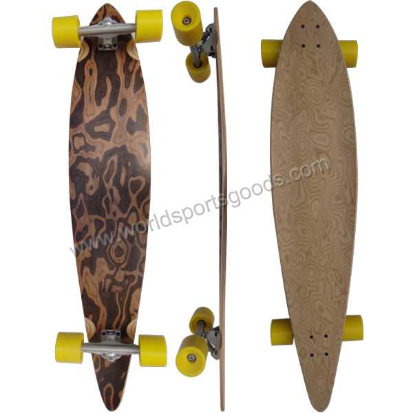 41*09 New fashion long board skateboard in DongGua manufacturer